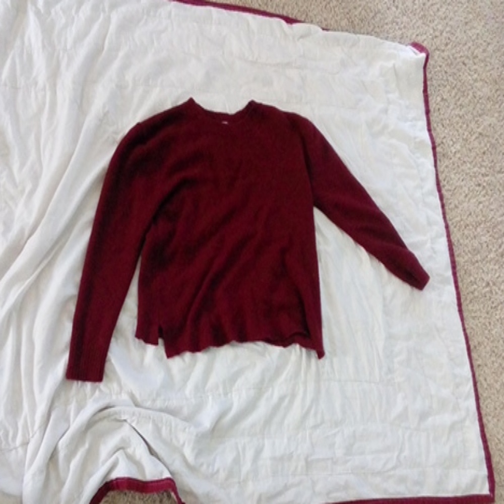 Red sweater